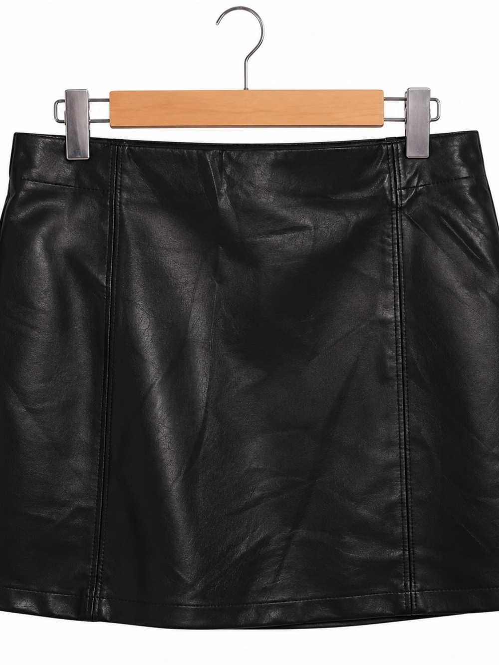Calvin Klein Leather Mini Skirt | NWT